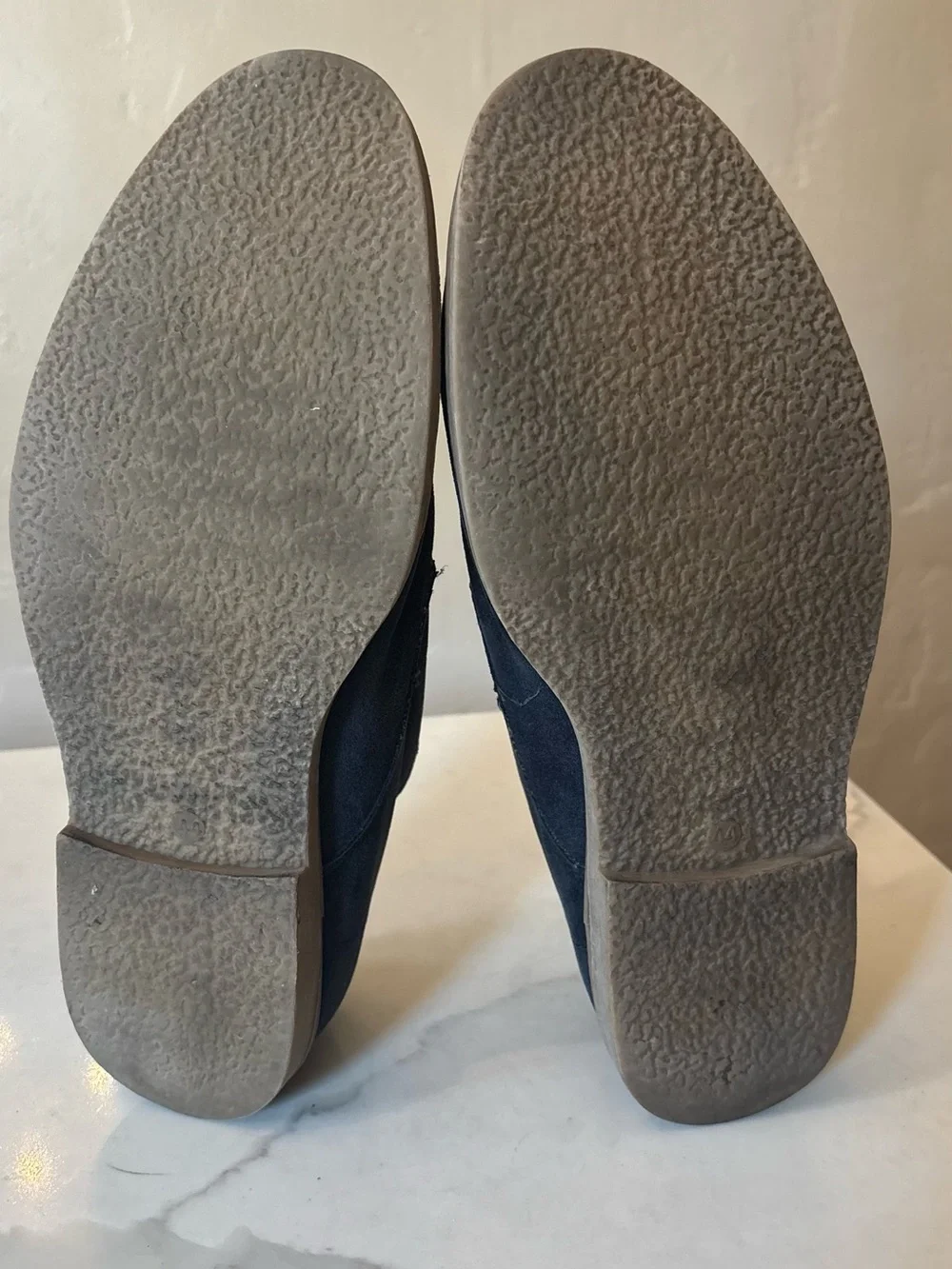 Topman blue suede laceup oxford shoes shoes size 44